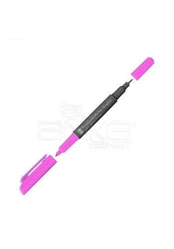 Marabu Graphix Permanent Marker Çift Uçlu 1.0mm-0.5mm 133 Rose Pink