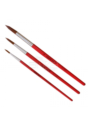 Ponart 7200 Seri Young Art Yuvarlak Uçlu Sentetik Fırça