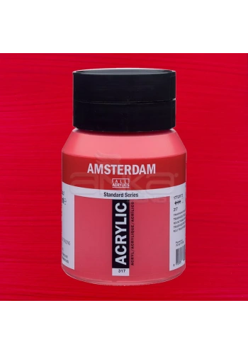 Amsterdam Akrilik Boya 500ml 317 Transparan Red Medium