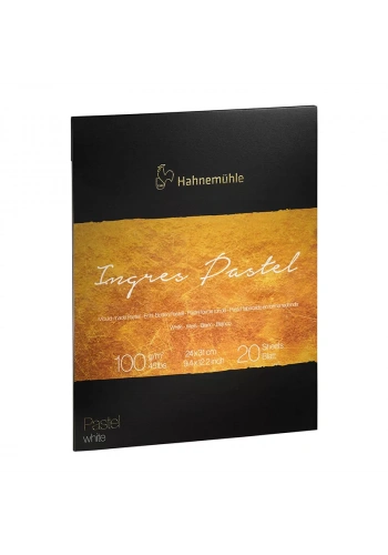 Hahnemühle Ingres Pastel Defteri 100g 24x31cm 20 Yaprak Beyaz
