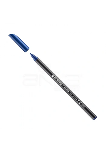 Edding 1200 İnce Uçlu Keçeli Kalem 1mm 017 Çelik Mavisi