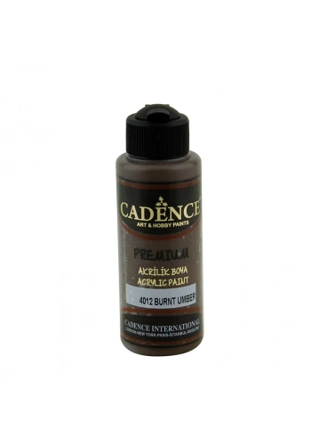 Cadence Premium Akrilik Boya 120ml 4012 Burnt Umber