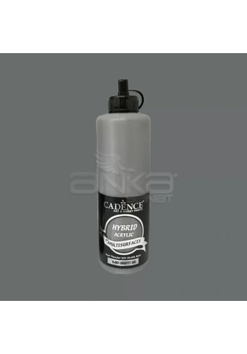 Cadence Hybrid Acrylic For Multisurfaces Tüm Yüzeyler İçin Akrilik Boya 500ml H081 Grafiti Gri