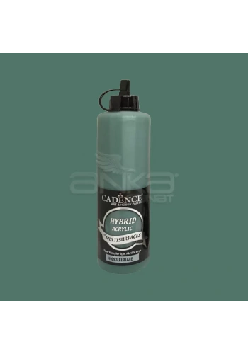 Cadence Hybrid Acrylic For Multisurfaces Tüm Yüzeyler İçin Akrilik Boya 500ml H093 Firuze