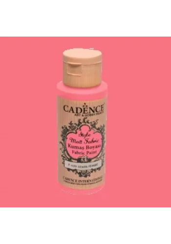 Cadence Style Matt Fabric Kumaş Boyası 59ml F639 Şeker Pembe