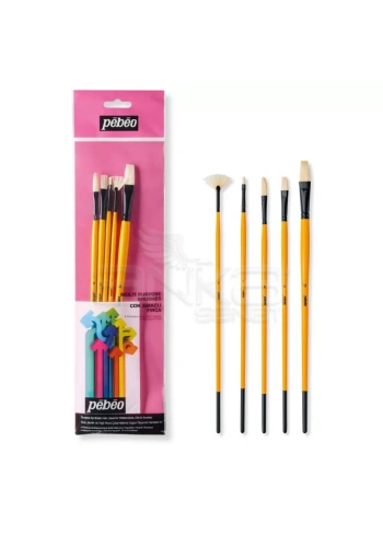 Pebeo Çok Amaçlı Hobi Fırça Seti 12