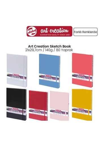 Talens Art Creation Sketch Book 21x29,7cm 140g 80 Yaprak