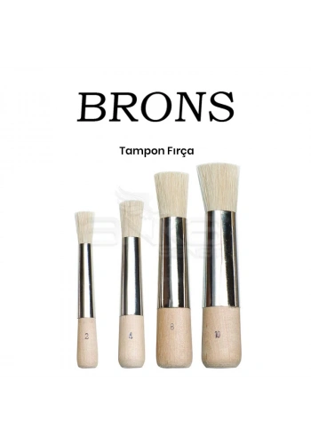 Brons Tampon Fırça