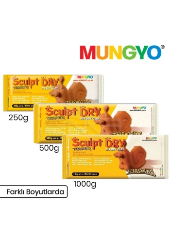 Mungyo Air Sculpt Dry Seramik Hamuru Toprak Rengi