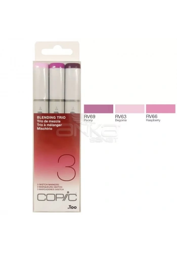 Copic Sketch Marker Blending Trio 3lü Set 3