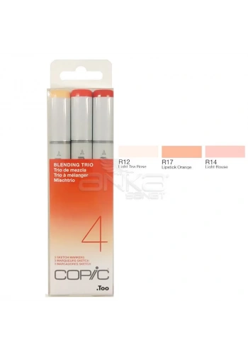 Copic Sketch Marker Blending Trio 3lü Set 4