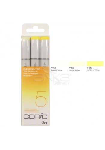 Copic Sketch Marker Blending Trio 3lü Set 5