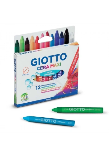 Giotto Cera Maxi Jumbo Mum Boya 12 Renk – 291200