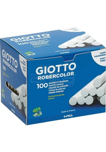 Giotto Robercolor Tozsuz Tebeşir Beyaz 100lü Paket – 538800