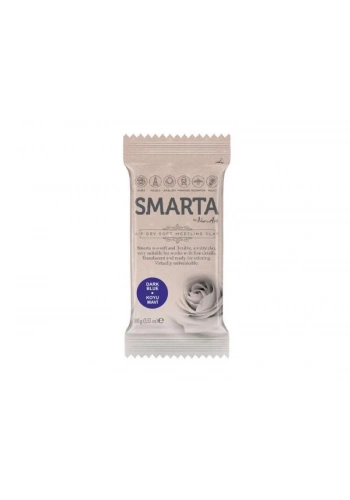 Smarta Hava ile Kuruyan Modelleme Hamuru 100g Koyu Mavi