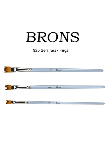 Brons  925 Seri Tarak Fırça