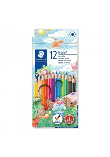 Staedtler Noris Kuru Boya Kalem Seti 12li 144NC12