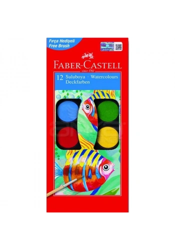 Faber Castell Sulu Boya 12li Küçük Boy 5292 125011