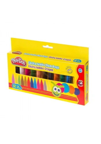 Play-Doh Extra Jumbo Mum Boya 12 Renk CR011