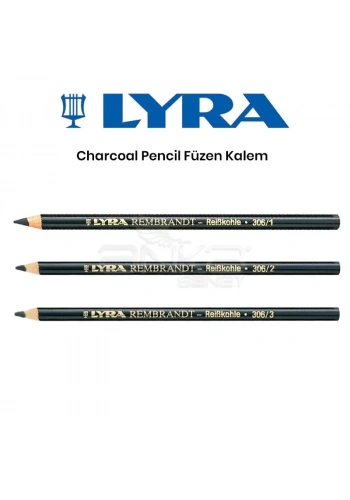 Lyra Rembrandt Charcoal Pencil Füzen Kalem