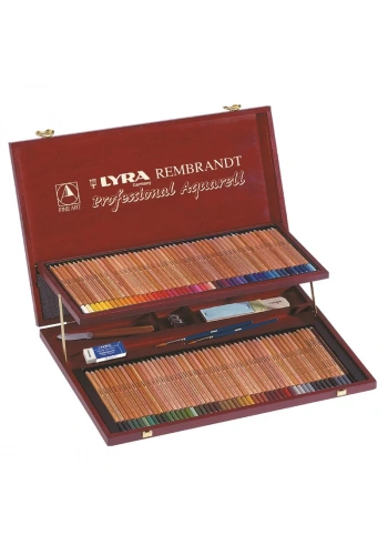 Lyra Rembrant Professional Aquarell Ahşap Kutulu 106lı Set