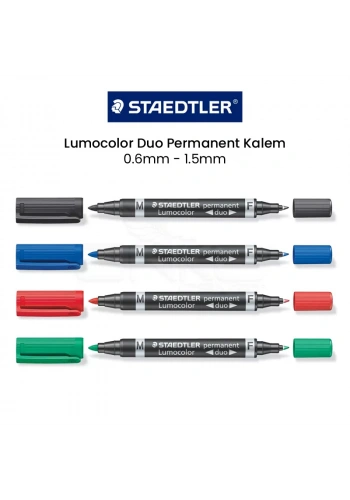 Staedtler Lumocolor Duo Permanent Kalem