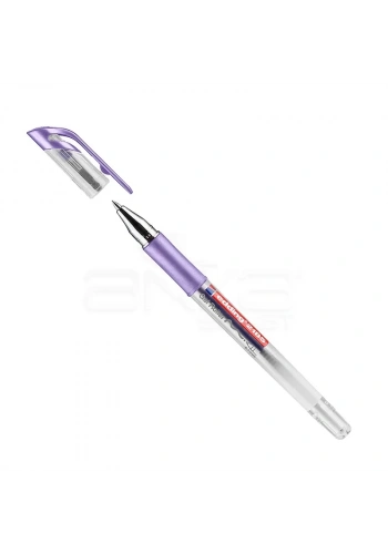 Edding 2185 Jel Roller Kalem 0.7mm-Metalik Mor