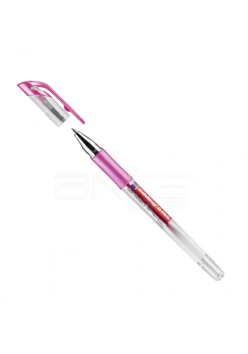 Edding 2185 Jel Roller Kalem 0.7mm-Metalik Pembe