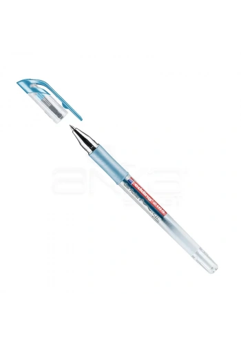 Edding 2185 Jel Roller Kalem 0.7mm-Metalik Mavi