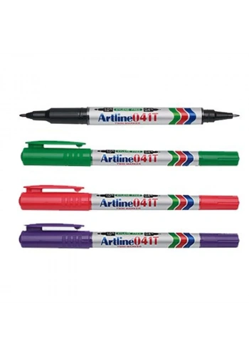 Artline Twin Marker Permanent Kalemi 041T Set 1