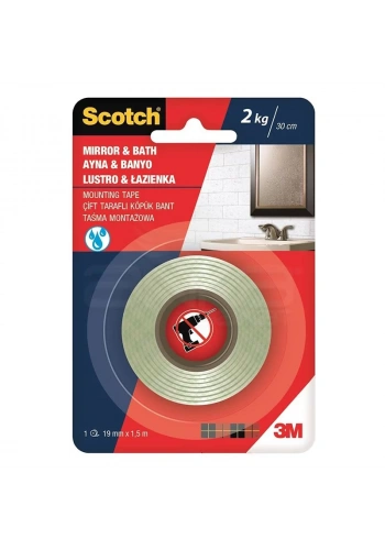 Scotch Ayna Montaj Bandı Kod:4003