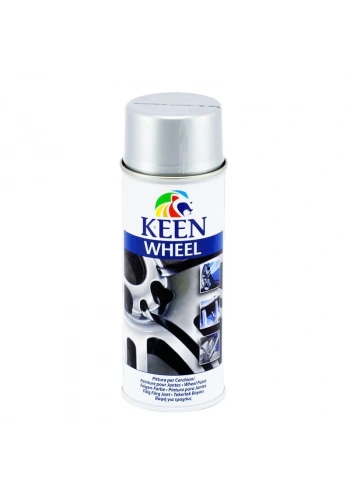 Keen Wheel Sprey Boya 400ml 36102 Jant Boyası Gümüş
