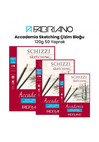 Fabriano Accademia Sketching Çizim Bloğu 120g 50 Yaprak