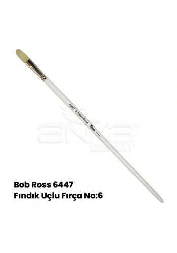Bob Ross 6447 Fındık Uçlu Fırça No:6