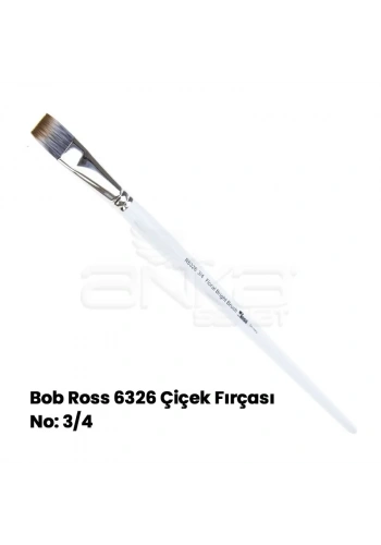 Bob Ross 6326 Çiçek Fırçası No: 3/4