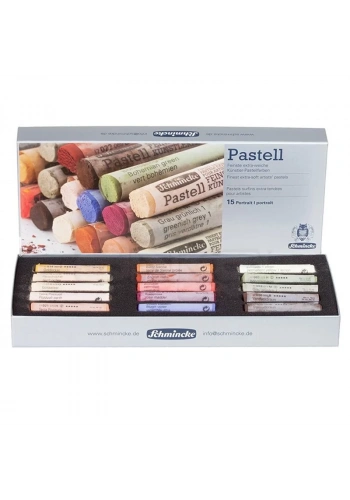 Schmincke Soft Pastel Boya Seti Portrait 15li