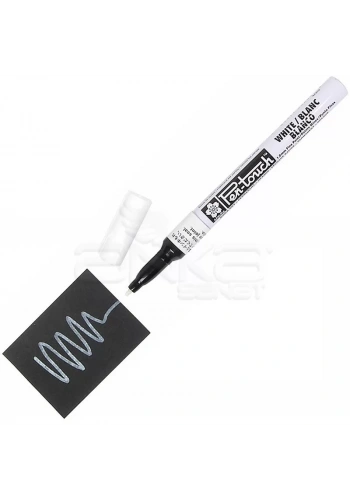 Sakura Pen-touch Marker Kalem 1mm (Fine) Beyaz