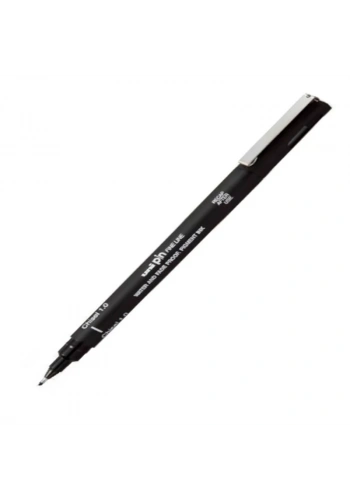 Uni Pin Kesik Uçlu Kaligrafi Kalemi Siyah 1.0mm