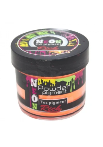Rich Powder Neon Toz Pigment 60cc 11016 Turuncu