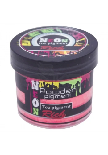 Rich Powder Neon Toz Pigment 60cc 11015 Pembe