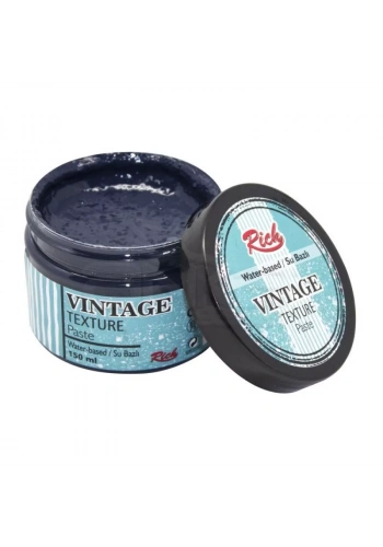Rich Su Bazlı Vintage Texture Paste 150ml 5102 İndigo