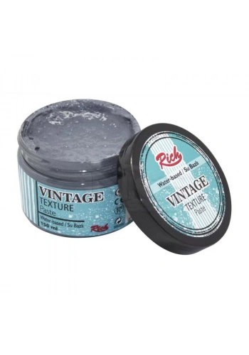 Rich Su Bazlı Vintage Texture Paste 150ml 5104 Antrasit