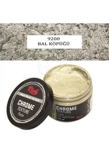 Rich Su Bazlı Chrome Texture Paste 150ml 9200 Bal Köpüğü