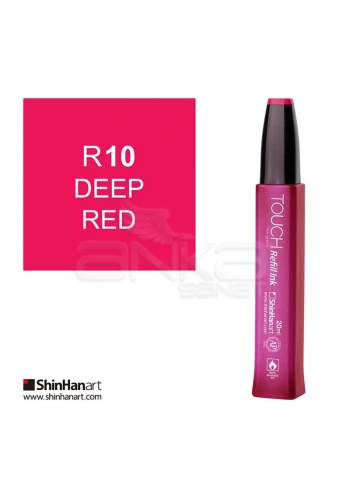Touch Twin Marker Refill İnk 20ml R10 Deep Red