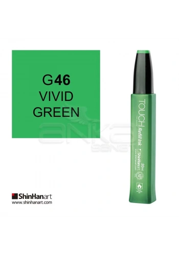 Touch Twin Marker Refill İnk 20ml G46 Vivid Green