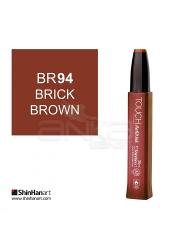 Touch Twin Marker Refill İnk 20ml BR94 Brick Brown