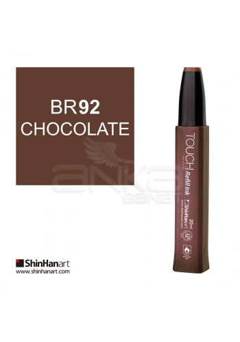 Touch Twin Marker Refill İnk 20ml BR92 Chocolate