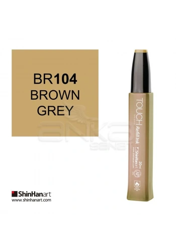 Touch Twin Marker Refill İnk 20ml BR104 Brown Grey