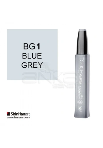Touch Twin Marker Refill İnk 20ml BG1 Blue Grey
