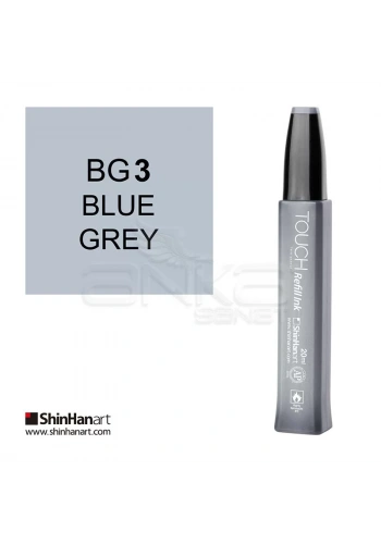 Touch Twin Marker Refill İnk 20ml BG3 Blue Grey